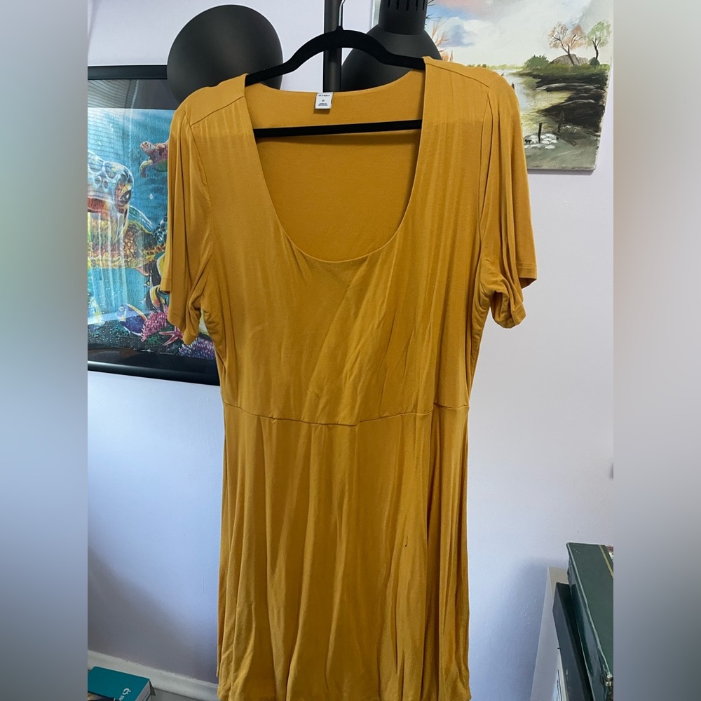 Soft fit a flare casual dress